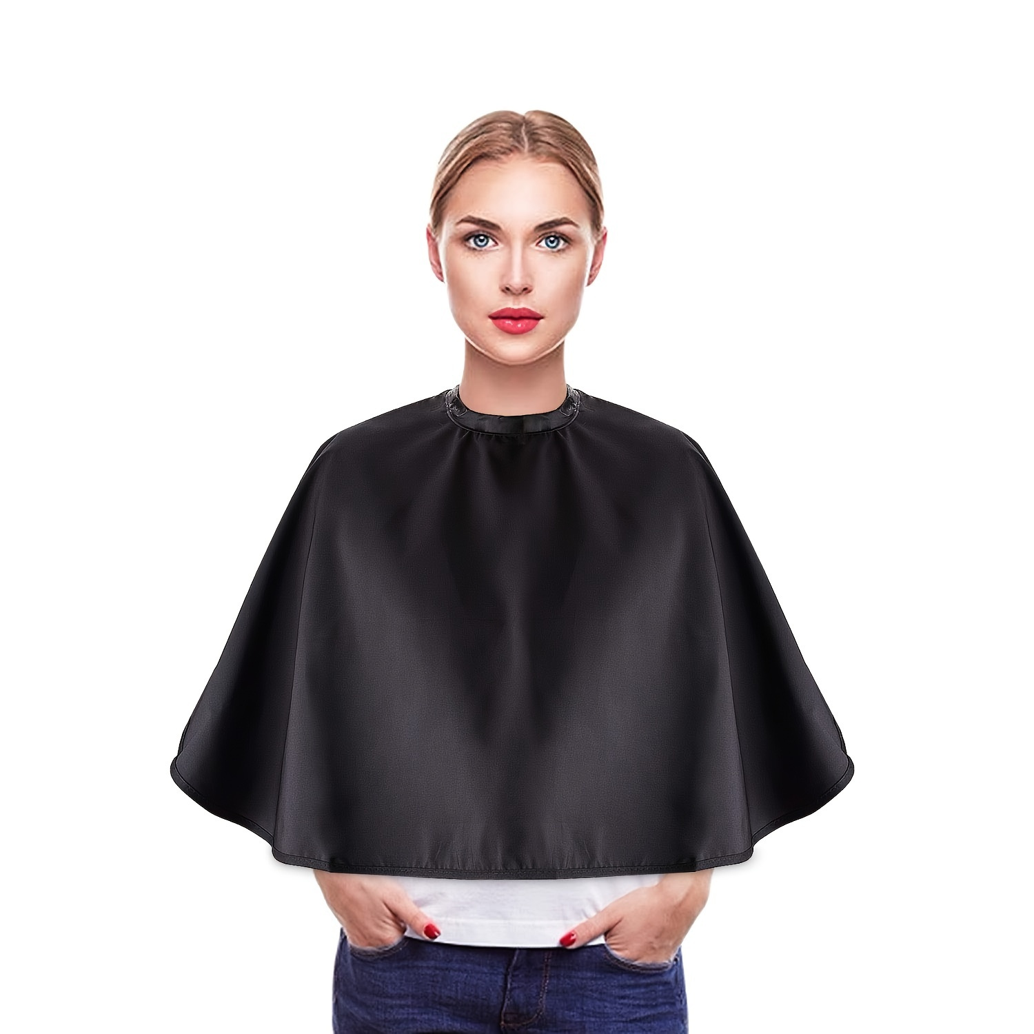 

Waterproof Makeup Cape For Beauty Salon Clients - Lightweight And Comb-out Beard Apron For Makeup Artists And Beauticians