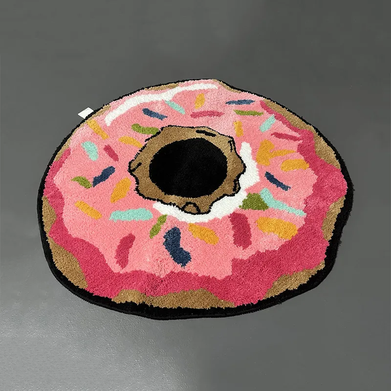 Donuts Colored Doughnuts Bathroom Rugs Soft Bath Rugs Non Slip  W