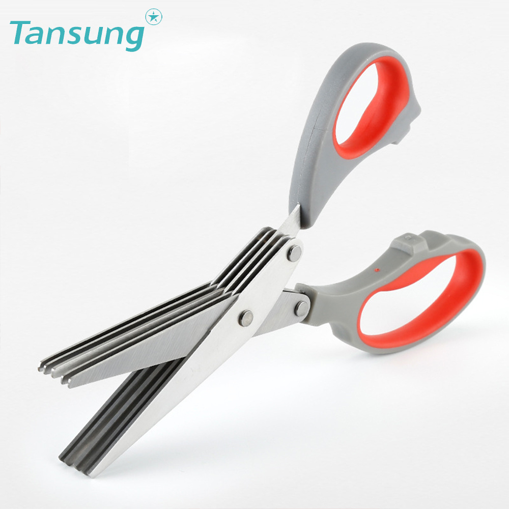 Tansung 5 blade Herb Scissors: Multipurpose Kitchen Shears - Temu