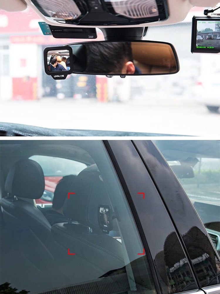 1pc Einstellbarer Auto-Rücksitz-Rückspiegel, Auto-Rückspiegel