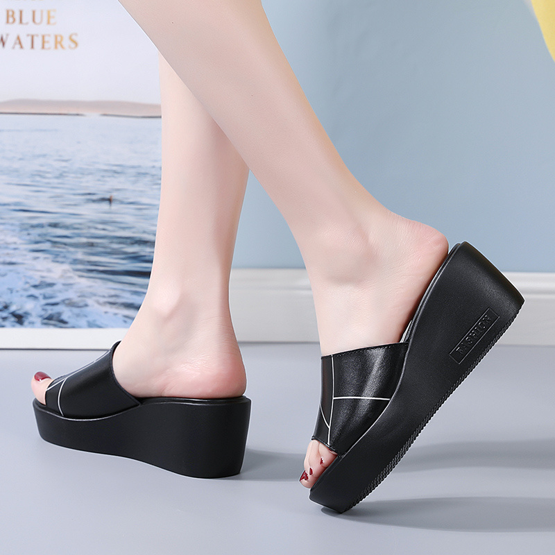 Chaussure ouverte outlet plateforme