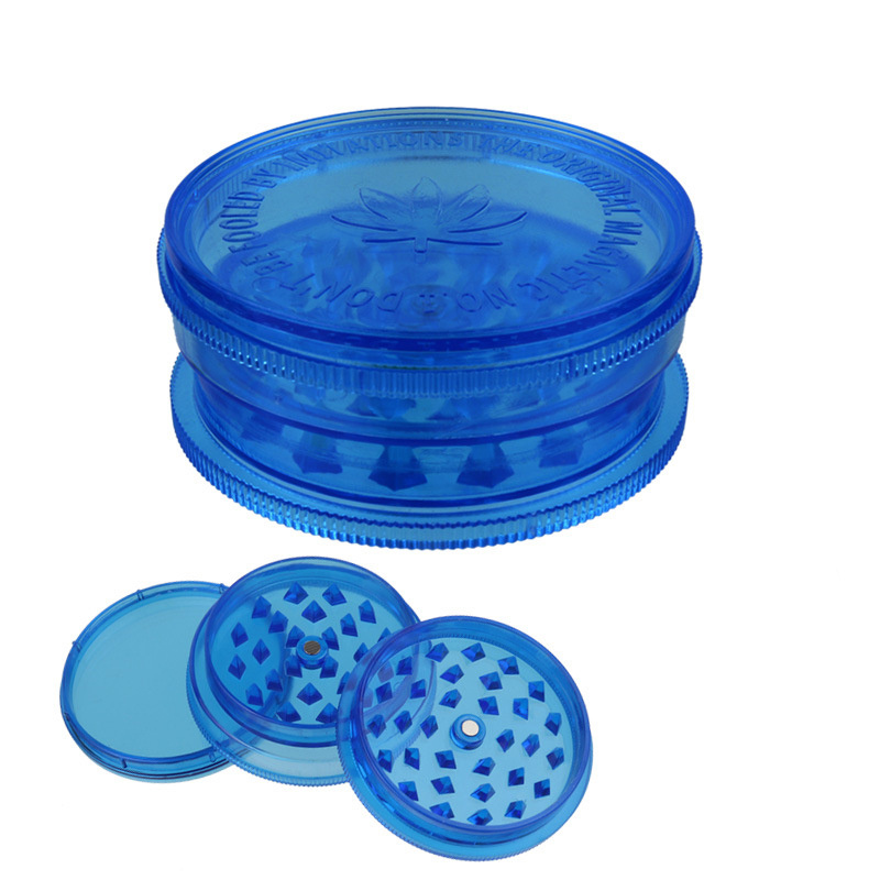 Round Shape Plastic Tobacco Grinder Herb Grinder Tobacco - Temu