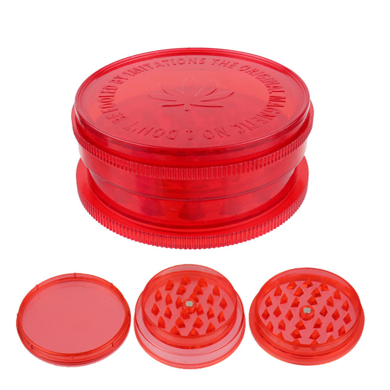 Round Shape Plastic Tobacco Grinder Herb Grinder Tobacco - Temu