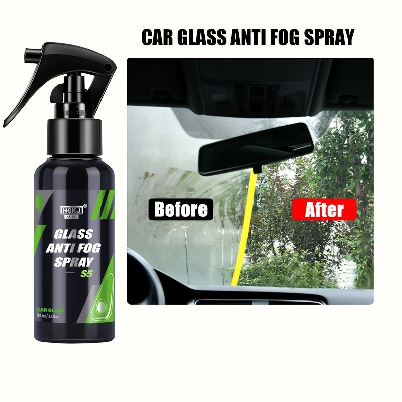 Spray portátil de 60 ml spray antivaho previene el empañamiento para la  ventana de vidrio del coche