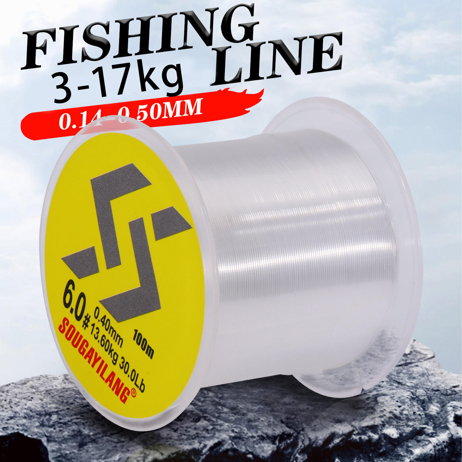 Strong Durable Fishing Line Nylon Monofilament String - Temu
