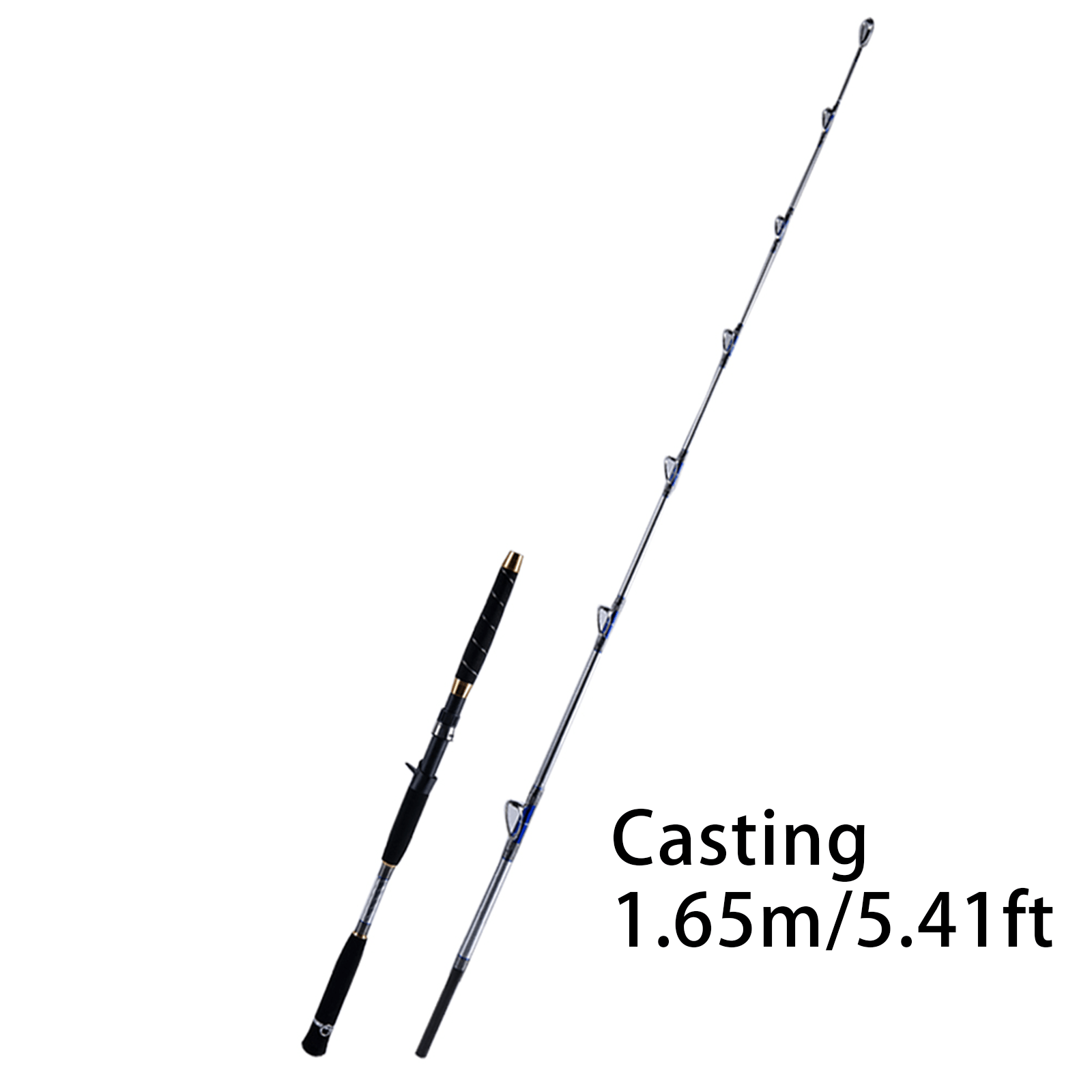 Xh Extra Heavy Spinning Fishing Rod Frp Glass Steel With Eva - Temu
