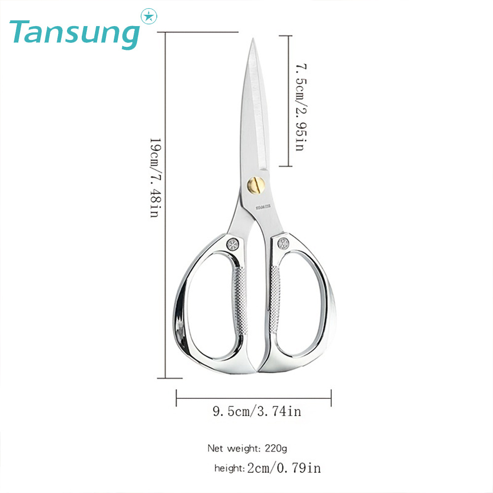 Tansung Multipurpose Kitchen Shears, Heavy Duty German Stainless Steel Food  Scissors For Cutting Meat Poultry Chicken Vegetable, Plus Handy Onion  Slicing Holder, Today's Best Daily Deals