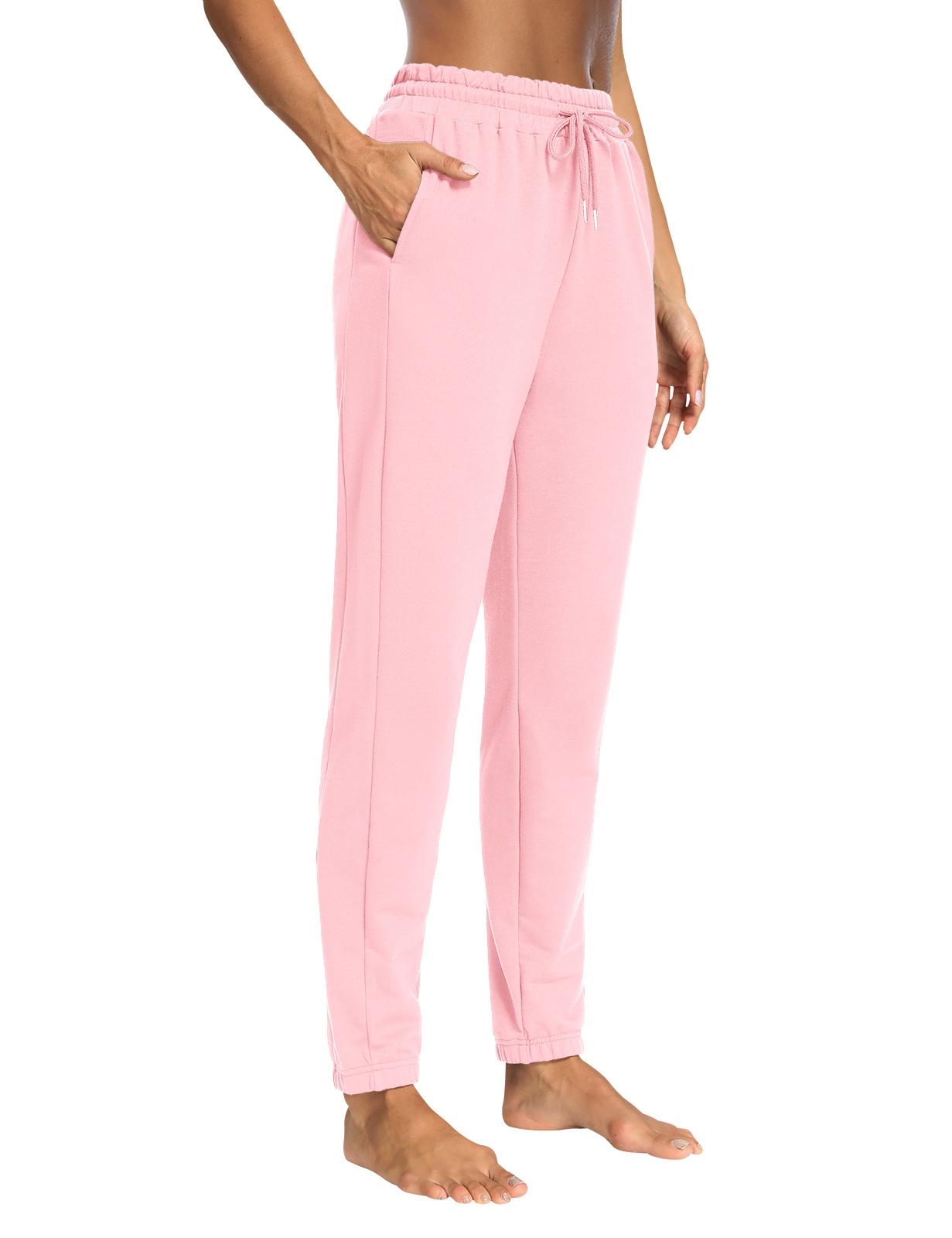 Women's Printed Wide Leg Pants - Boho Ruffle Palazzo Trousers With Pockets & Elastic Waist