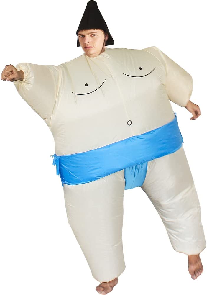 Costumi divertenti di Halloween per adulti Sumo gonfiabile che