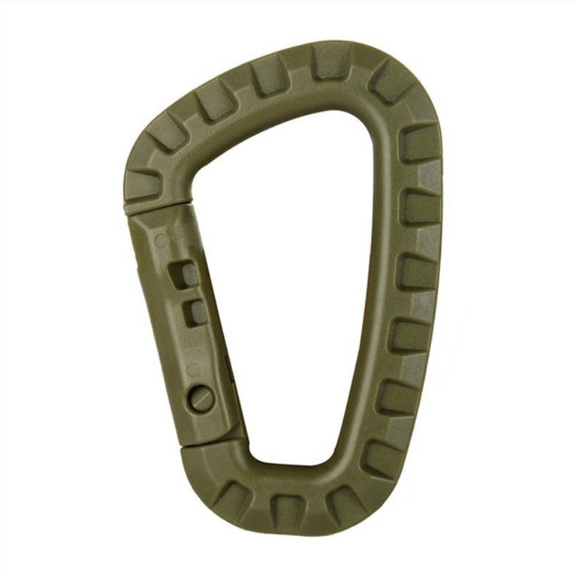 Hawkbill Mousqueton Boucle En Nylon Sangle Ceinture Porte-clés Sac Crochet Multi-fonctionnel Boucles En Plein Air Tactique Alpinisme Outils