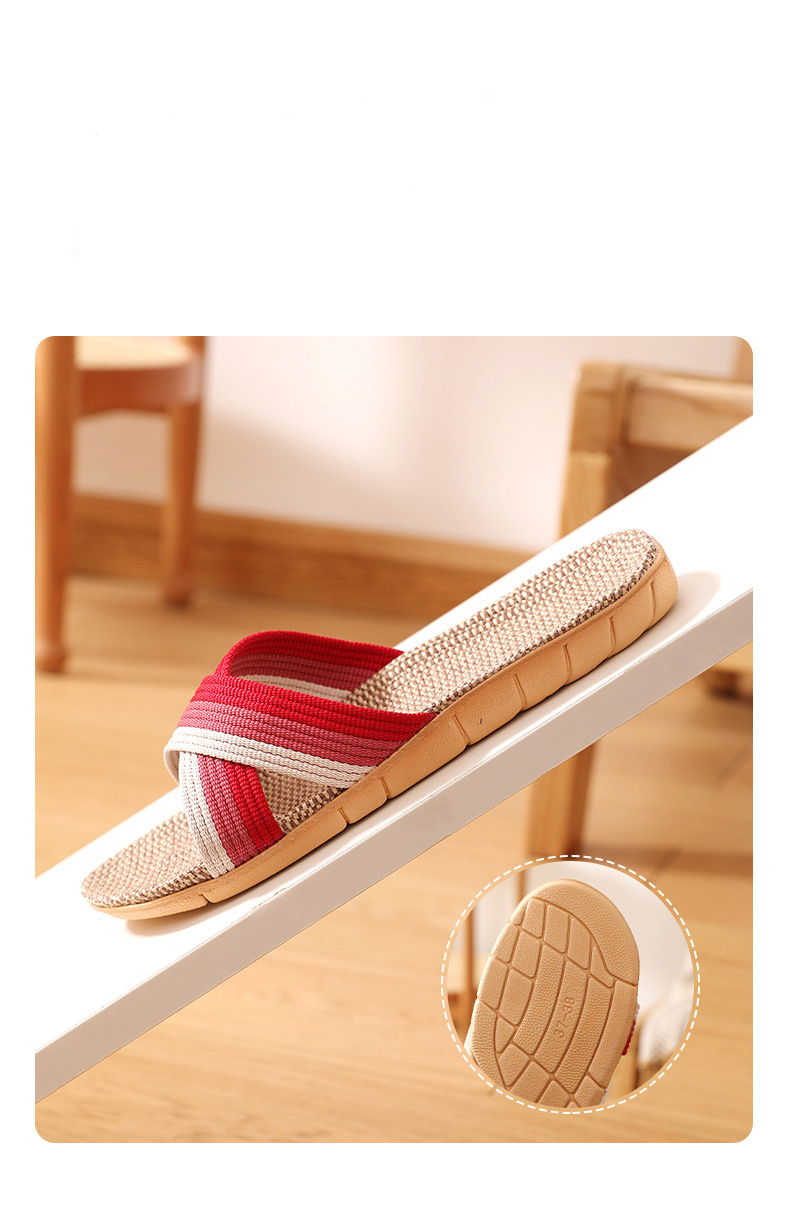 Women s Cross Strap Flat Slippers Lightweight Open Toe Non Temu