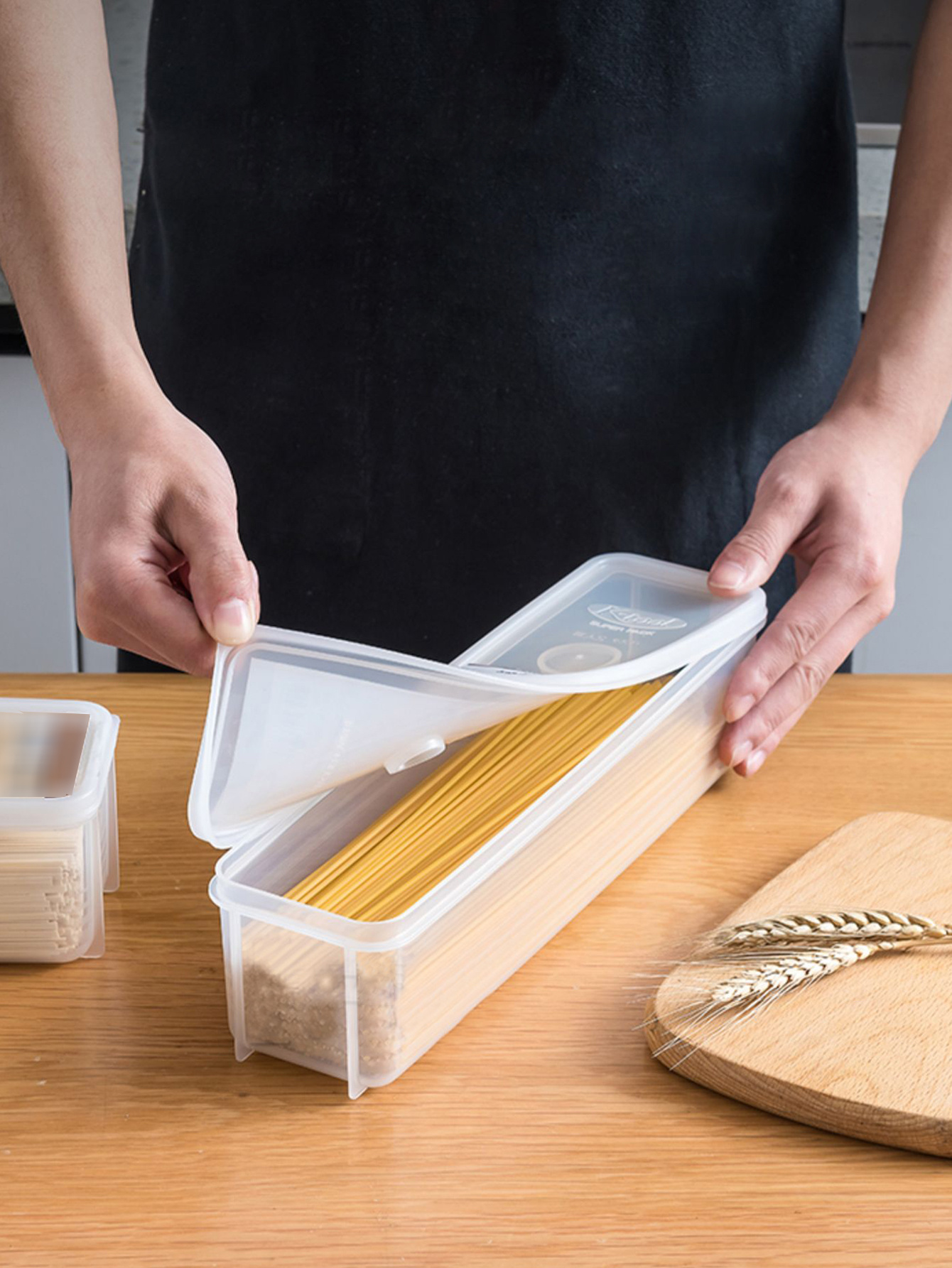 Large Capacity Reusable Square Containers For Lunch And Food Storage - Deep  And Sealed Plastic Box For Fresh-keeping - Perfect Household Accessory -  Temu