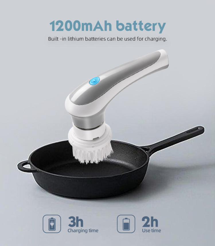 Buy Wholesale China Wholesale Electric Cleaning Brush Multifunctional  Cleaner Hand-held Dish Brush Stove Sink Brush For Kitchen Bathroom & Brush  at USD 6.2