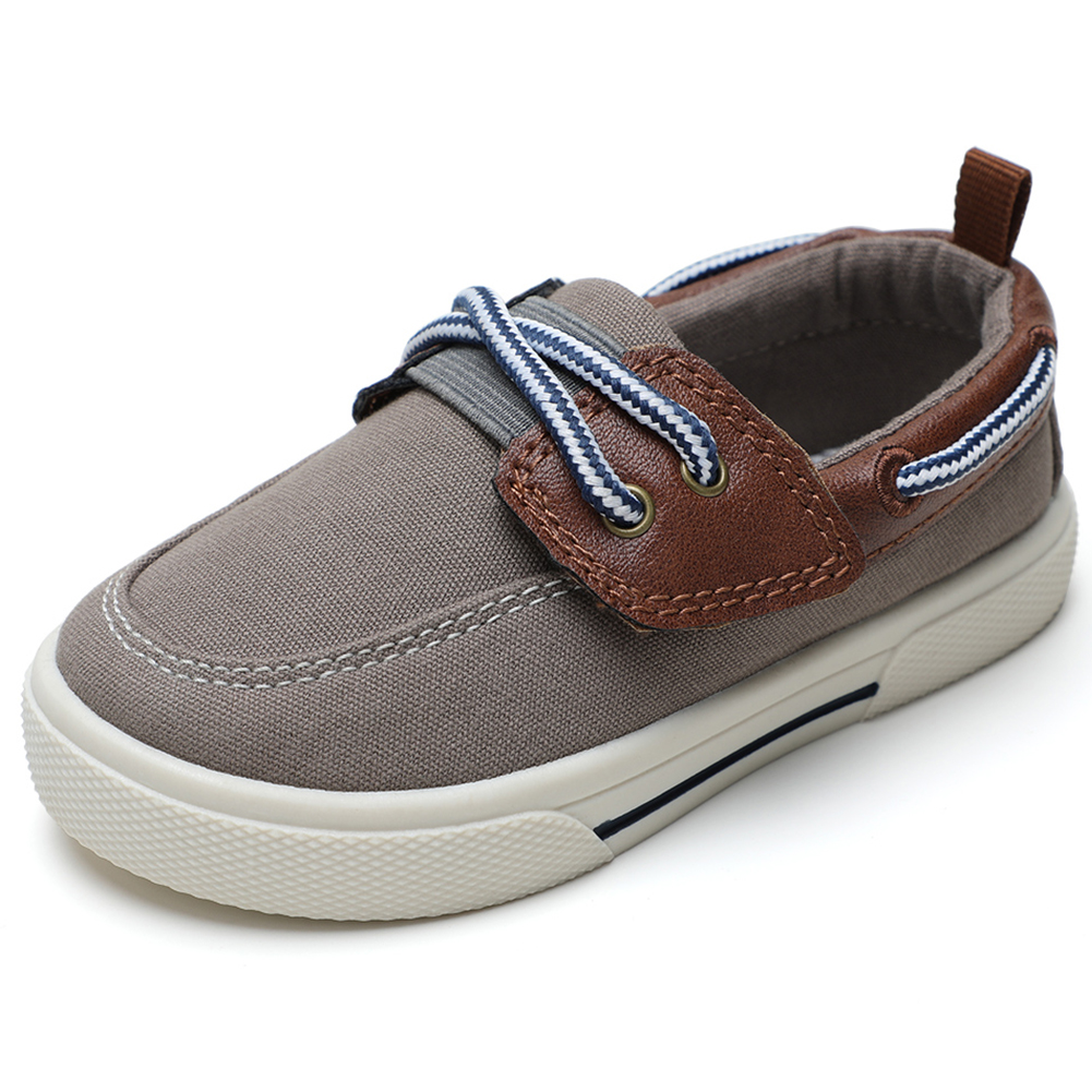 Boys canvas boat on sale shoes