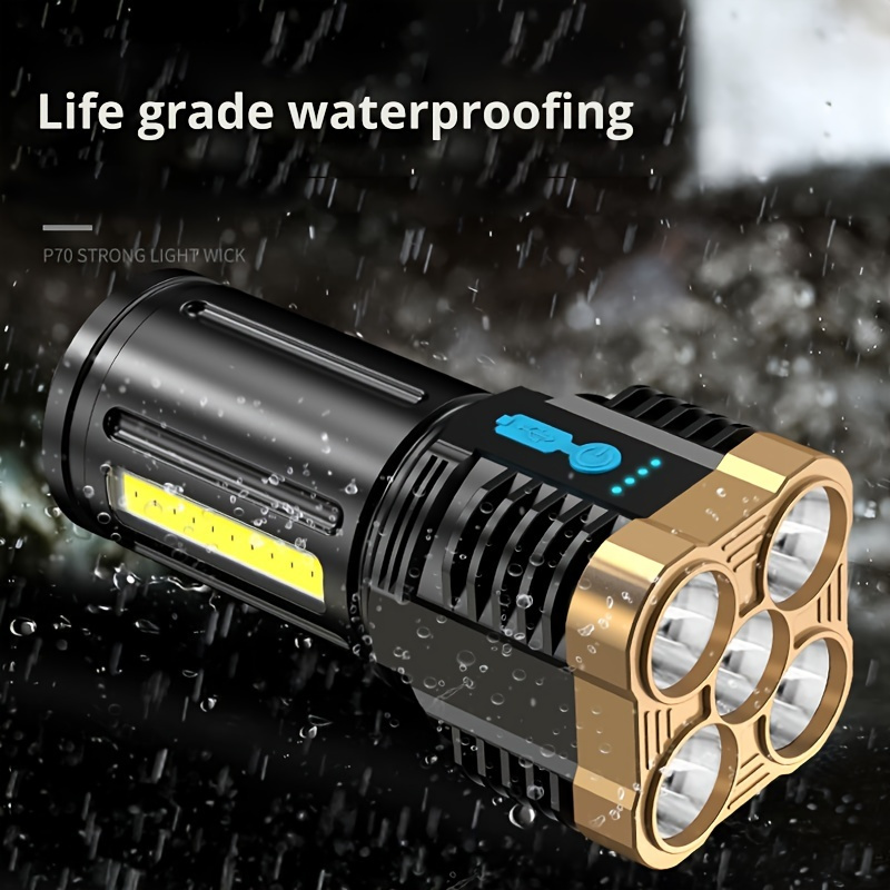 Flashlight Rechargeable Tactical Led Flashlight Industrial