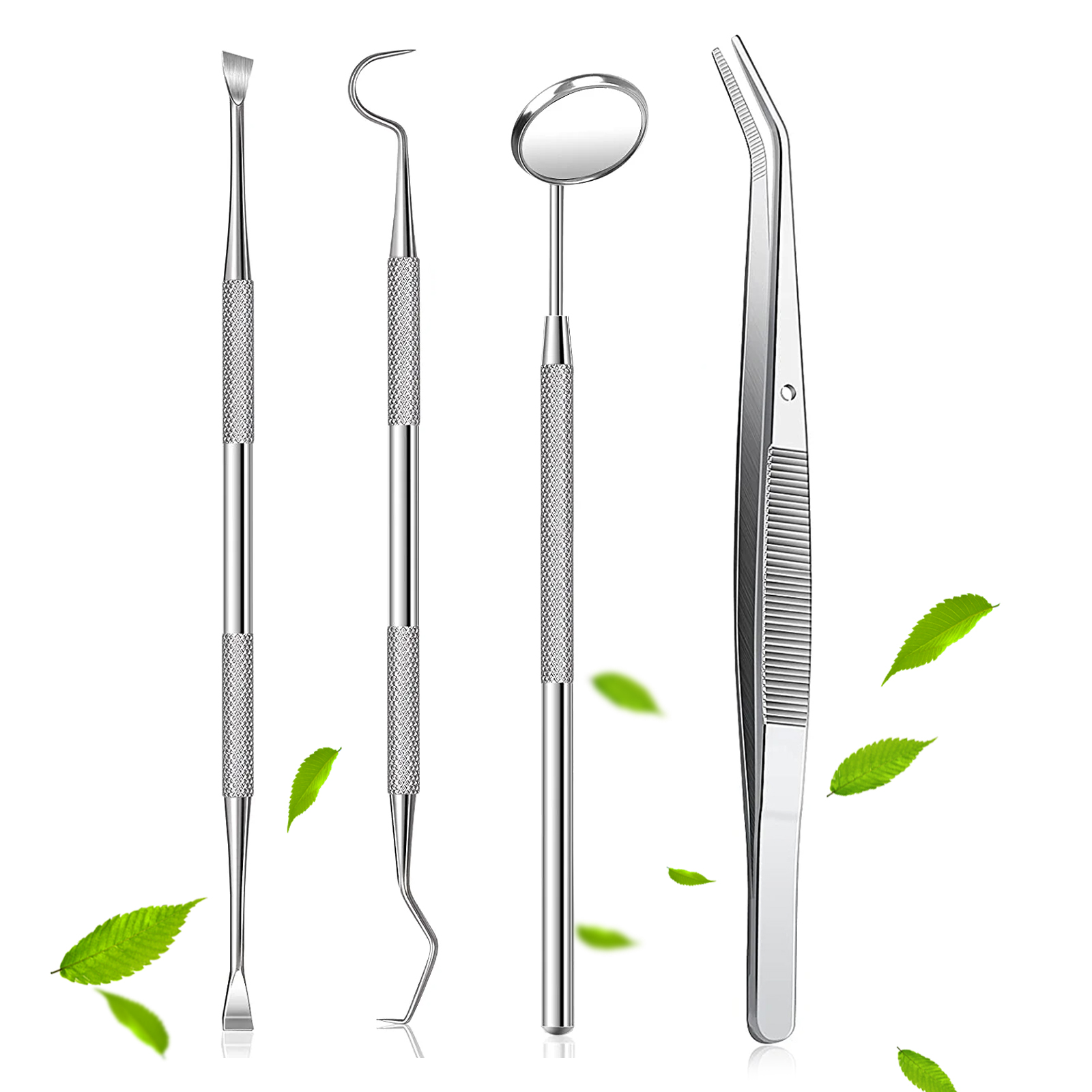 6pcs/Set Dental Tools Hygiene Tooth Examination Scaler Dentist Mouth Teeth  Clean