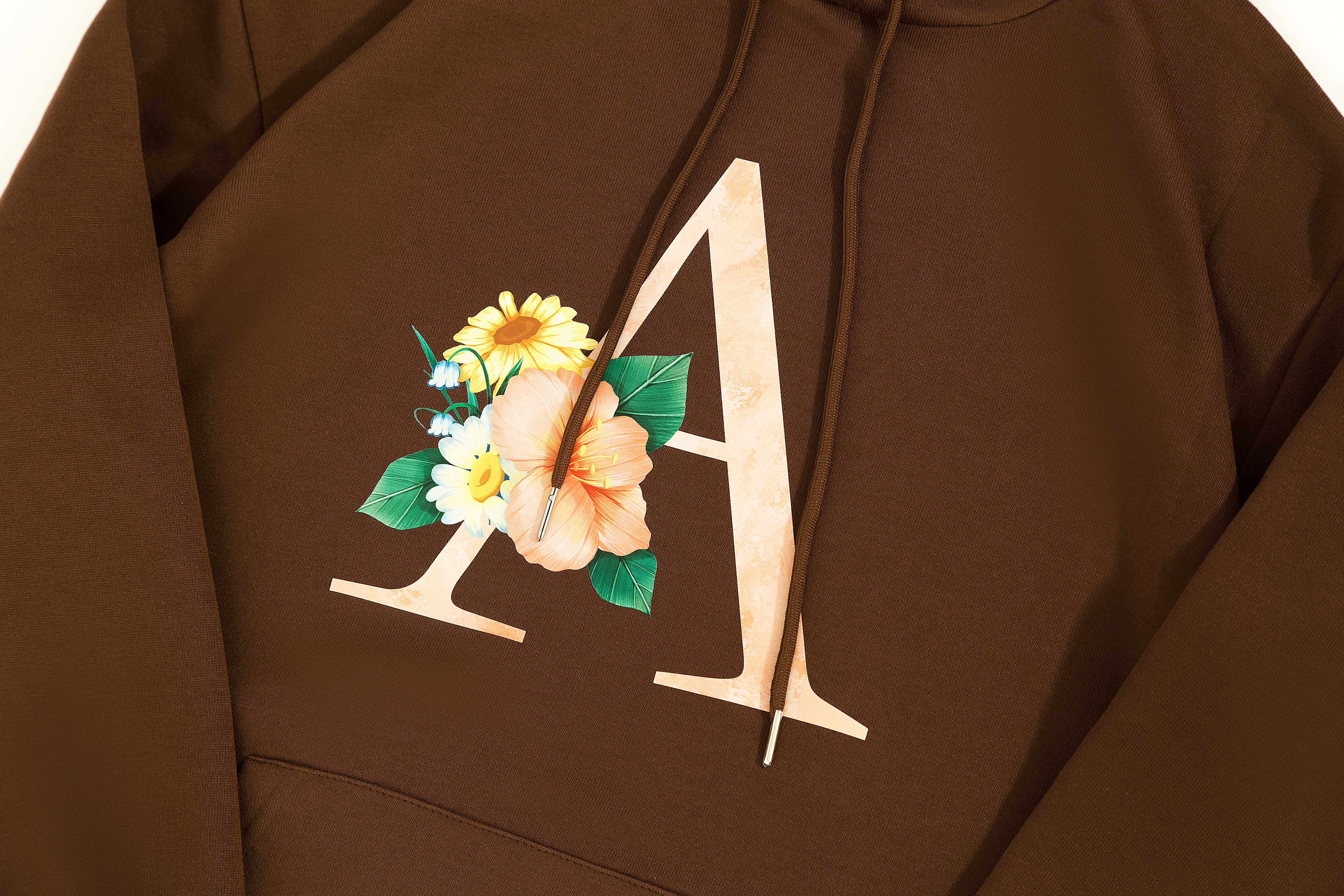 Sudadera de algodón con capucha y flor Monogram - Prêt-à-Porter