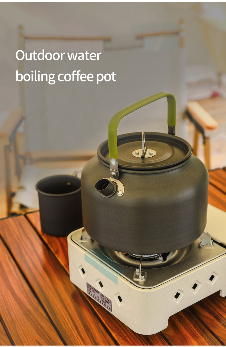 Silikon Faltwasserkocher Camping Teekanne Tragbarer Kaffee Teekocher  Faltbare Mini kochende Wasserkanne mit Griff Wanderbedarf