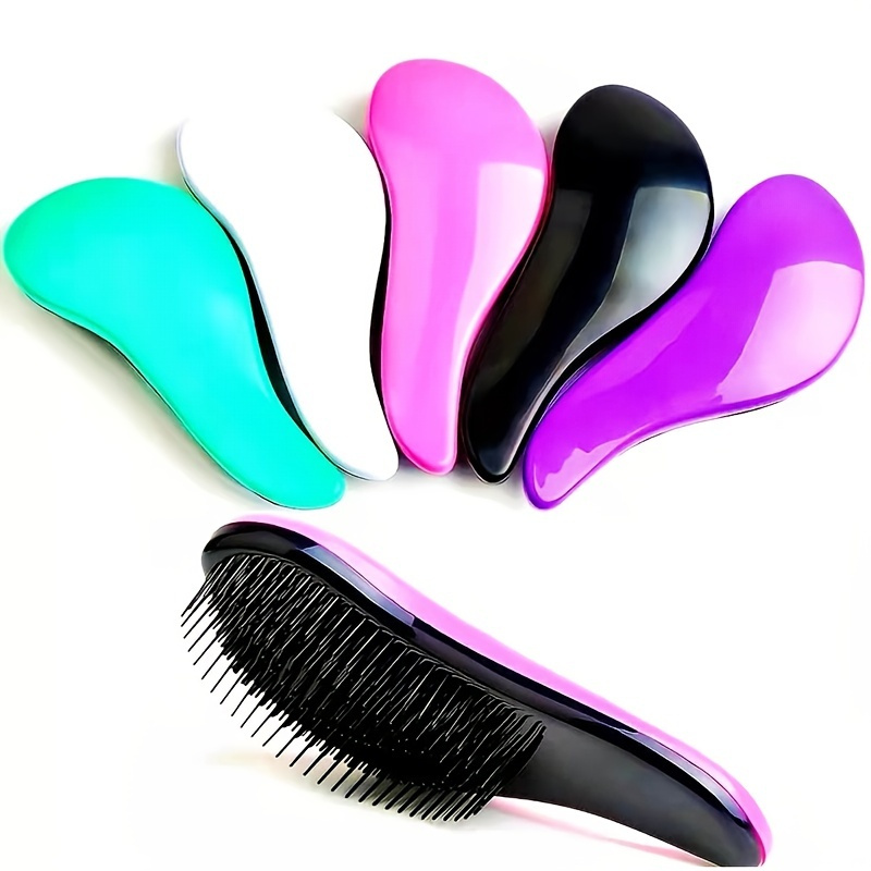

Detangler Hairbrush, Anti-static Wave Detangling Hair Brush Scalp Massage Comb Dry Wet Hair Detangling Brush For Travel For Home For Salon