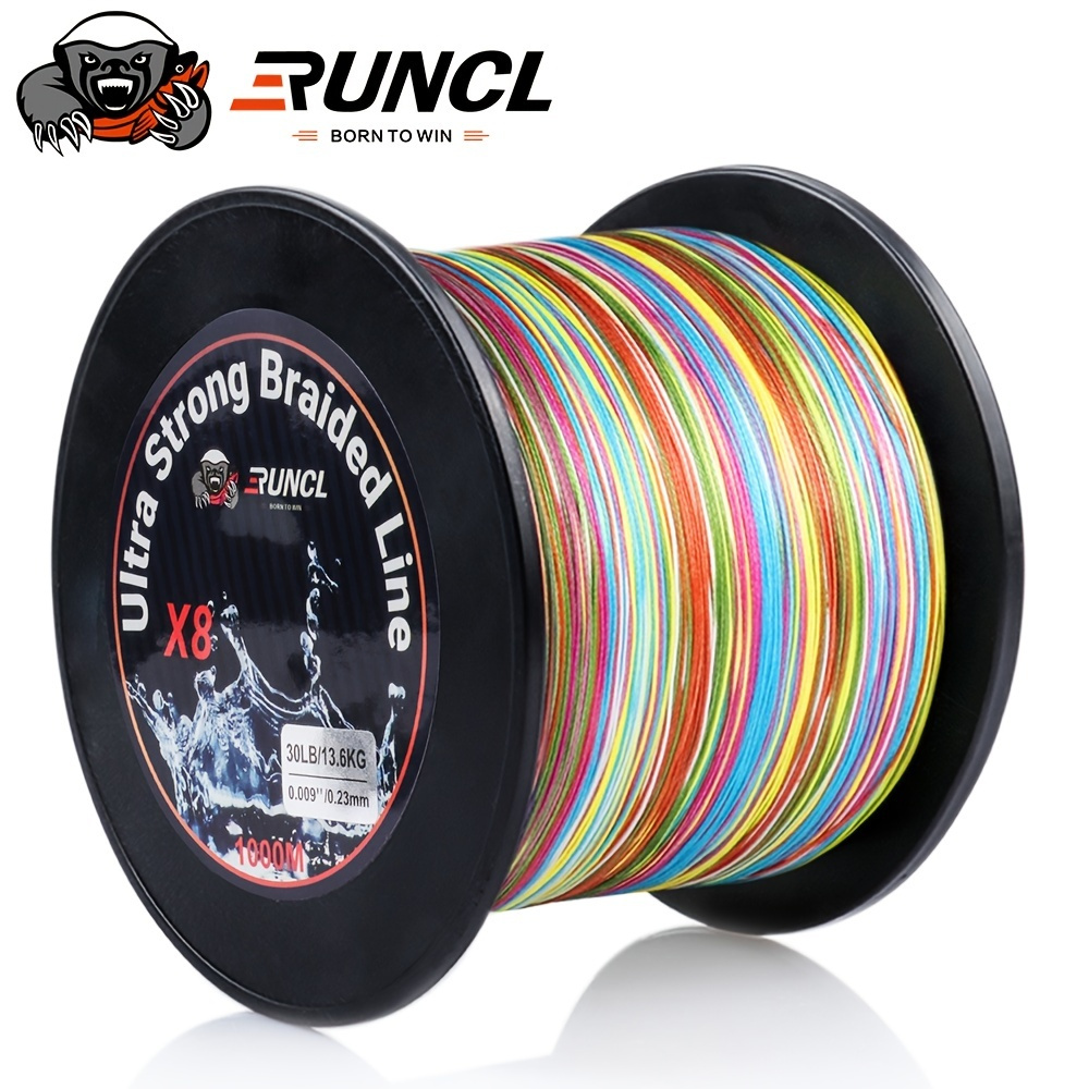 Heavy Duty PE Braided Spool Fishing Line 4/8 Strands 12-100Lbs 328-1093Yds