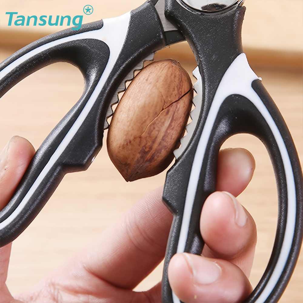 TANSUNG Heavy Duty Kitchen Shears with Cover - All Purpose Stainless Steel  Scissors for Chicken, Fish, and Meat - Sharp and Durable Kitchen Gadgets