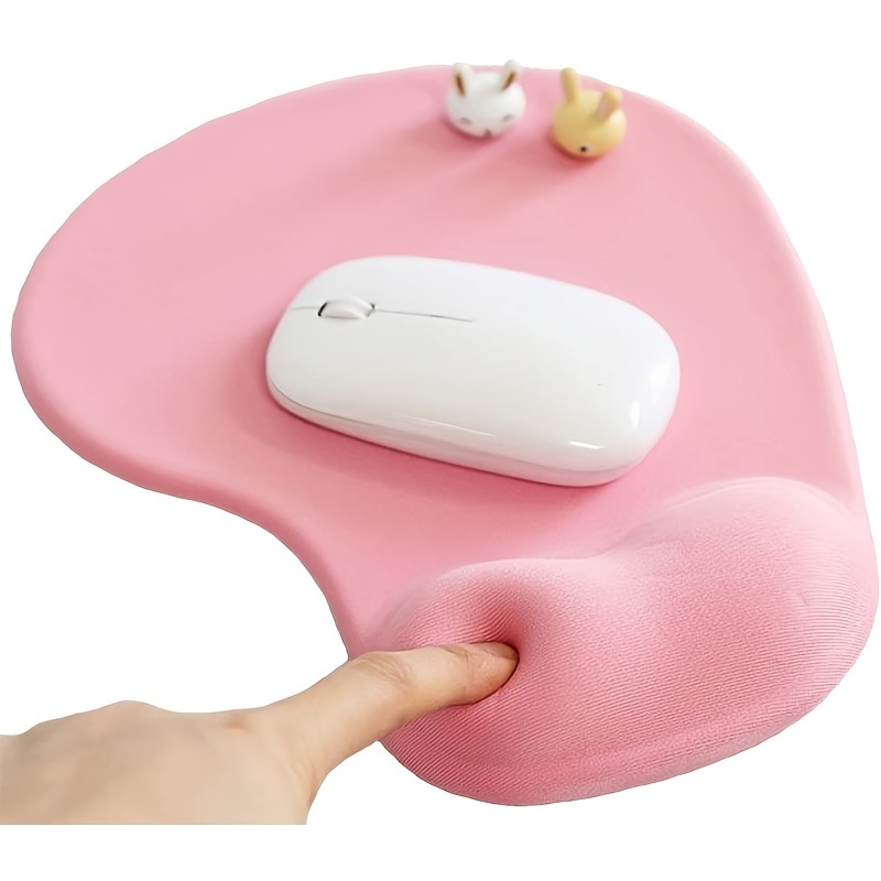 

Mousepad Gel Wrist - Ergonomic Mouse Pad Wrist - Gamepad Mat For Laptop Computer ()