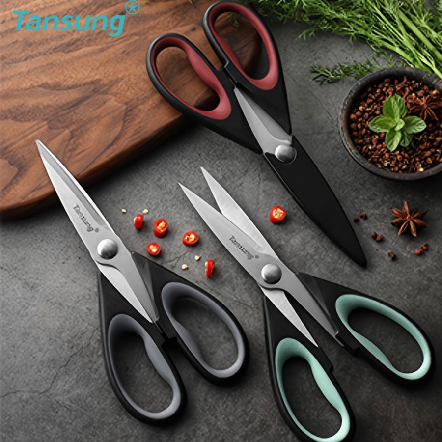 Kitchen Scissors Set 3 Pack, Kitchen Shears Heavy Duty Stainless Steel  Cooking Shears and Sharp Seafood Sissors, Multipurpose Utility Scissors