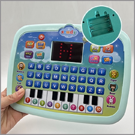 LNGOOR Kids Tablet/Toddler Learning Pad with LED Screen Teach