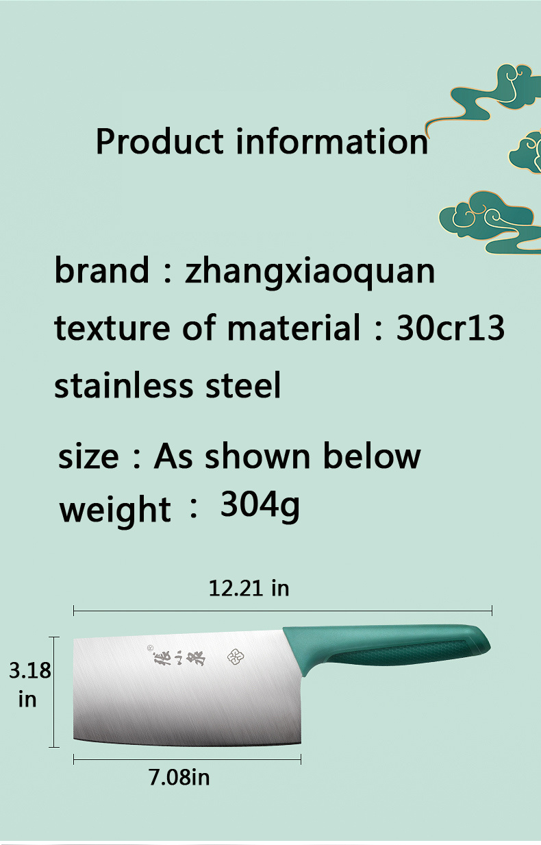 Household Kitchen Knife, Sharp Meat Knife, Stainless Steel Slicing
