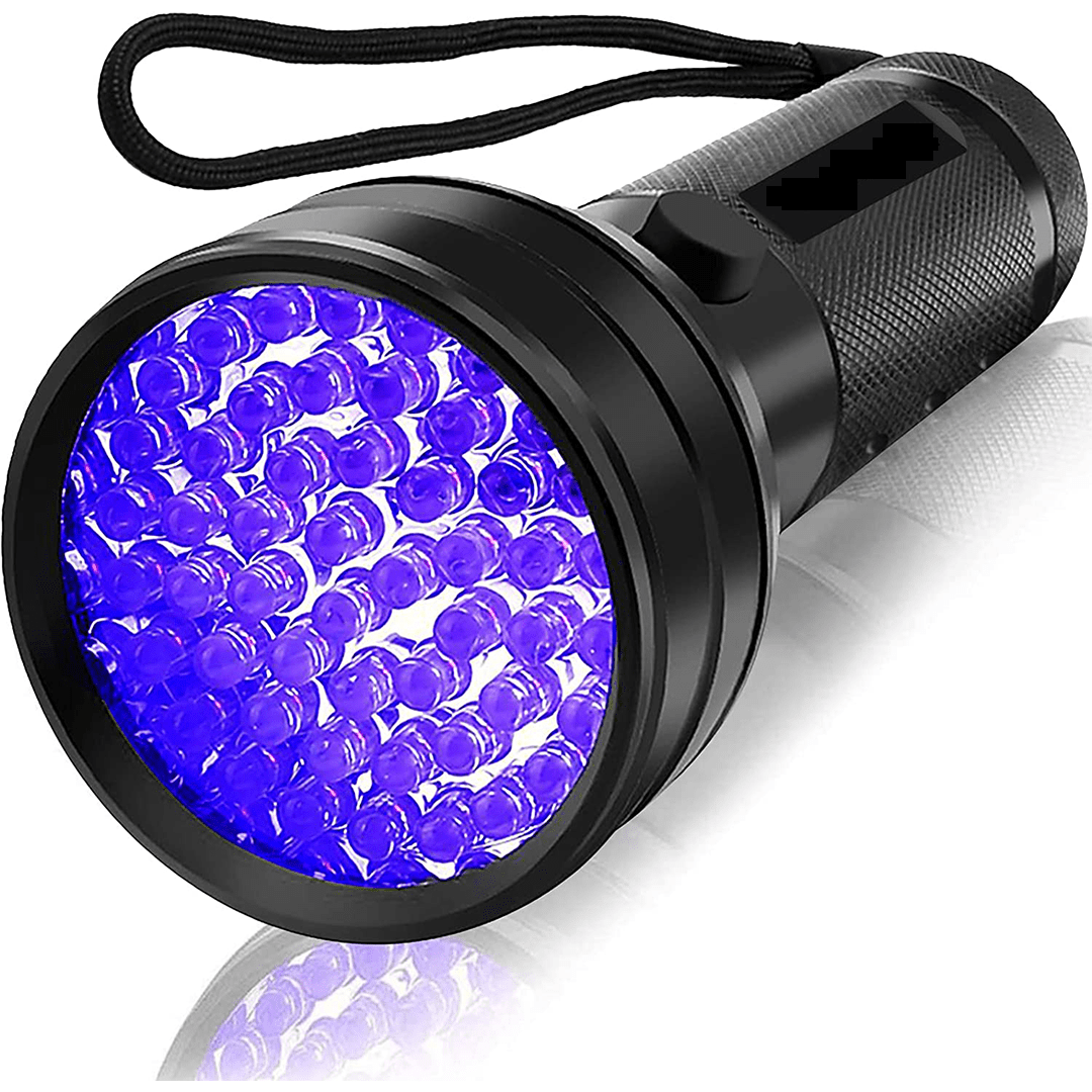 Linterna de lámpara de luz negra UV con orina de mascota de luz negra 100  LED JAMW Sencillez