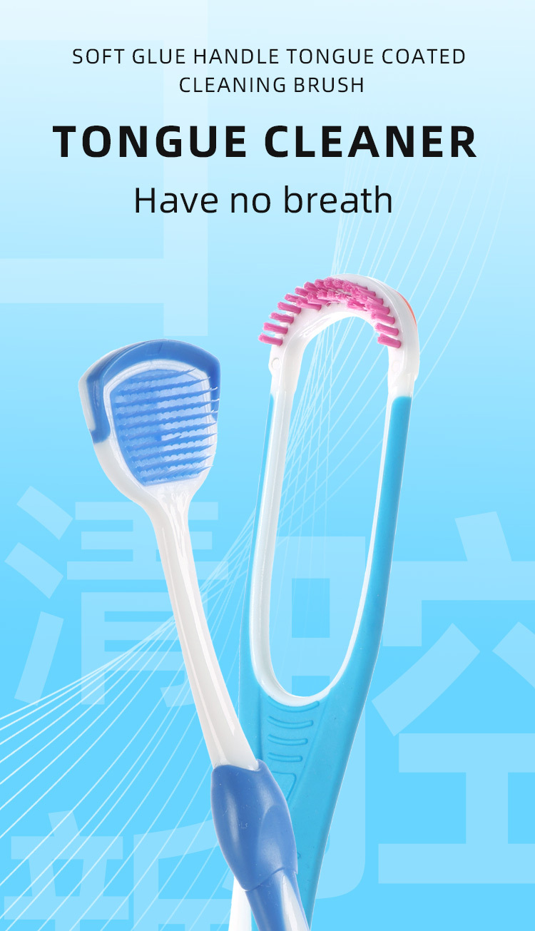 Double sided Silicone Tongue Cleaner: Get A Fresher - Temu