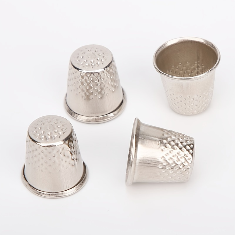 Vintage Sewing Thimble Stainless Steel Finger Protector - Temu