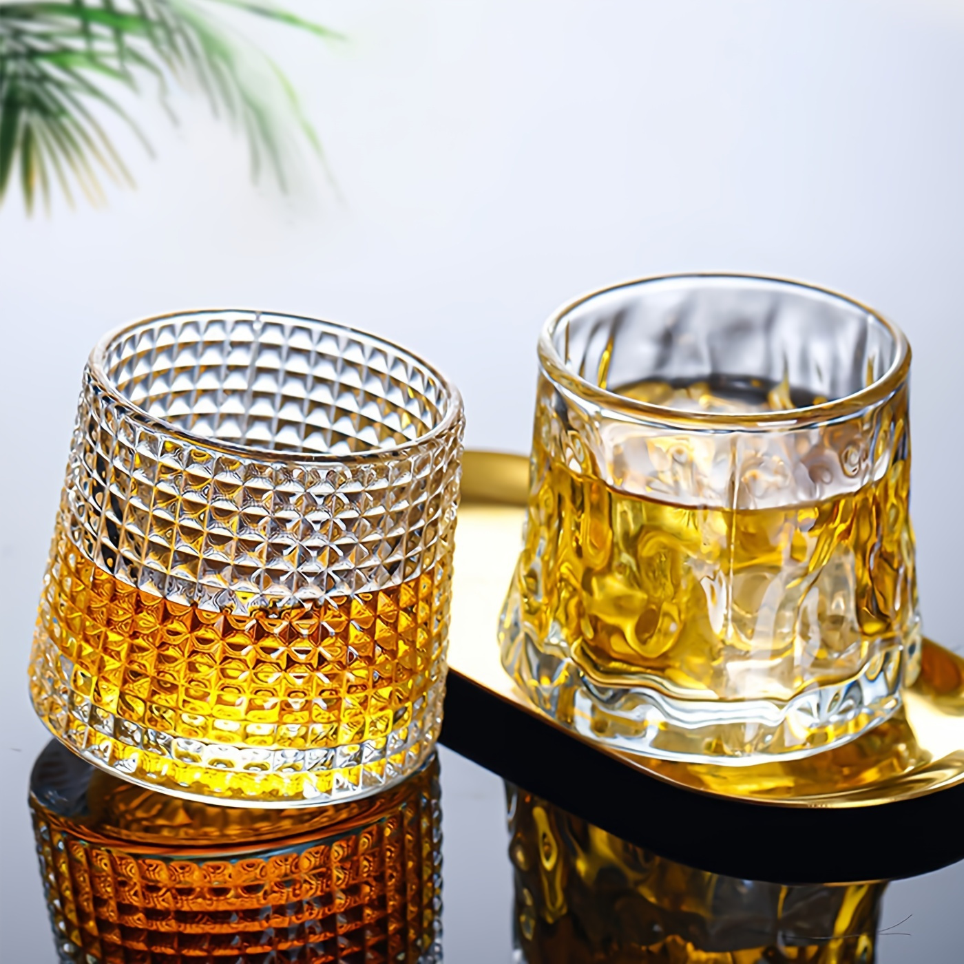 Vertical Ribbed Durable Drinking Glasses, 10.1oz Clear Glass Cups - Elegant  Glassware
