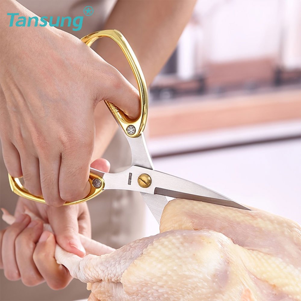 Tansung Multi-functional Stainless Steel Scissors, Household Kitchen Strong  Scissors - Temu