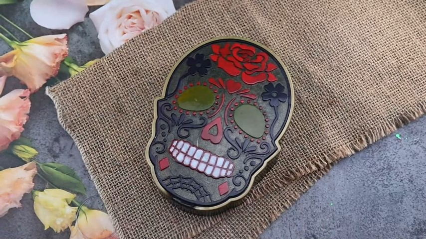 Large Skull Silicone Mold, Halloween Charm DIY, UV Resin Pendant Mou, MiniatureSweet, Kawaii Resin Crafts, Decoden Cabochons Supplies