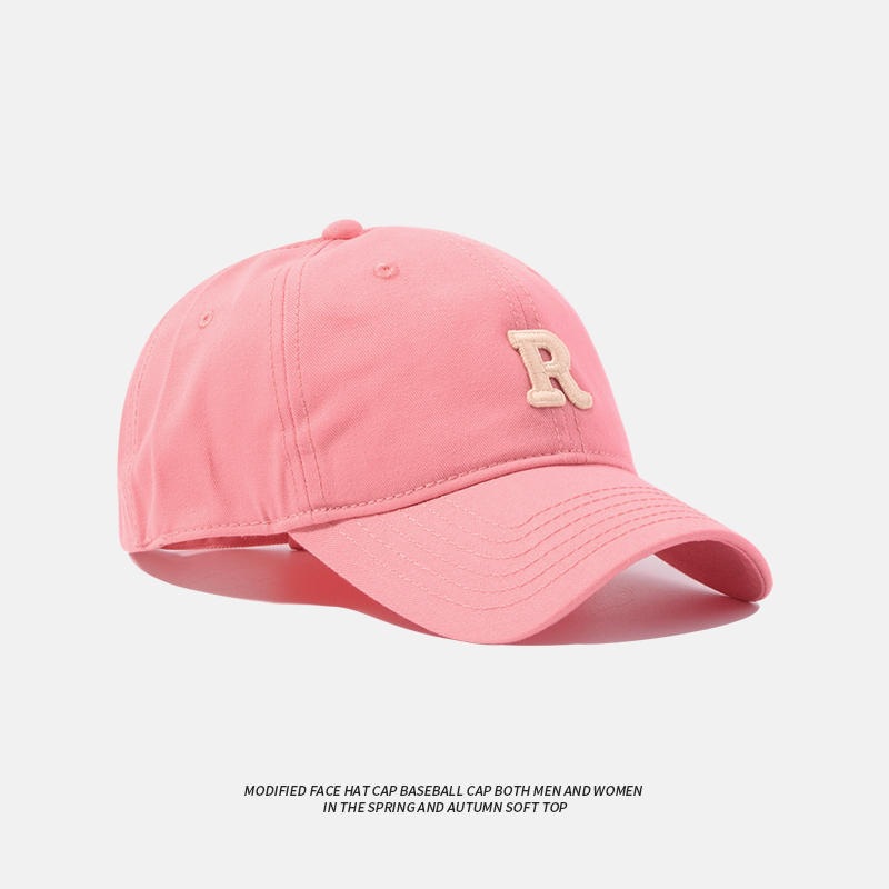 Stay Stylish Protected: R Letter Baseball Temu Embroidered 