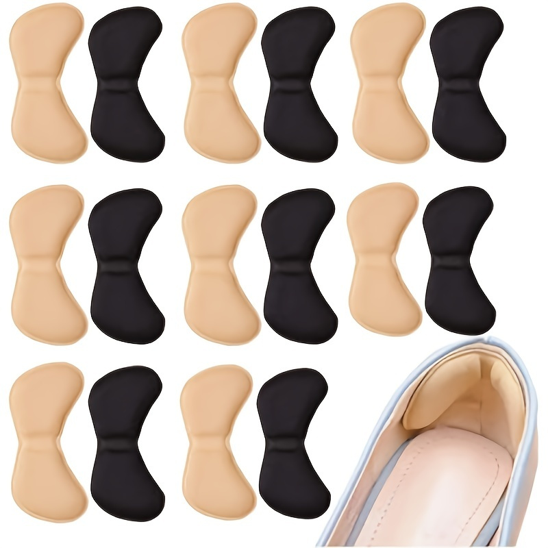 

5pairs Soft Foam Insoles For High Heels, Heel Feet Stick, Foot Heel Pads, Heel Cushion Insoles