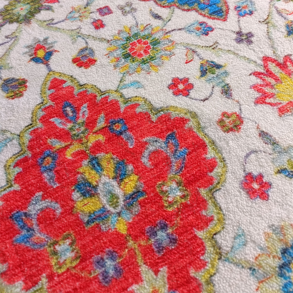 Area Rug Persian Style Bedroom Bedside Rug Retro Luxury Temu