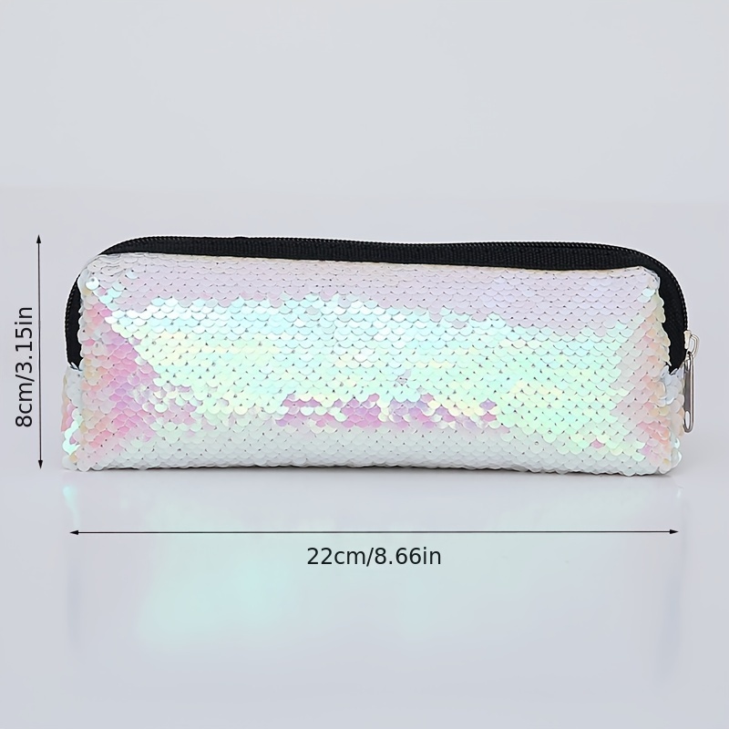 Pink Mermaid Sequin Colour Changing Pencil Case