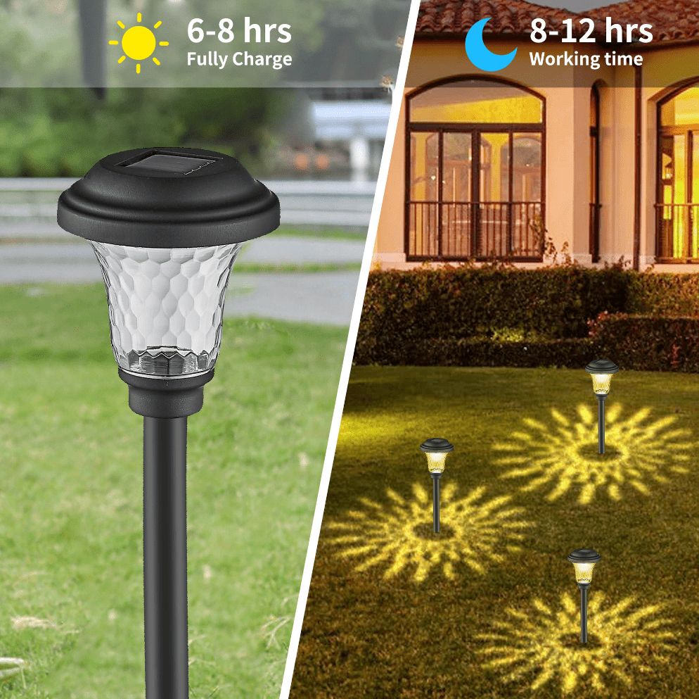  NBLD Enchufe solar para jardín, luz de paisaje de tierra,  sensor de luz para el hogar, impermeable, luz de césped, decoración de  césped colorida : Herramientas y Mejoras del Hogar