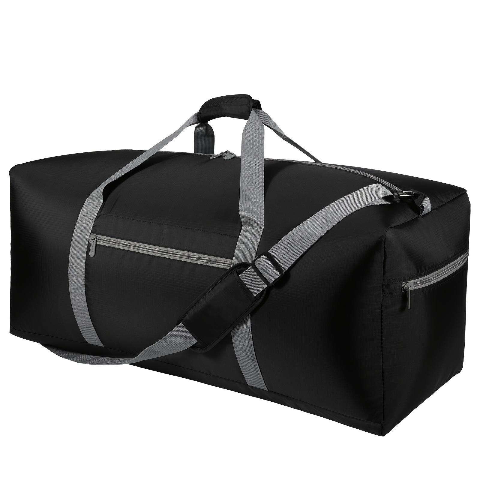 

Large-capacity Foldable Travel Storage Bag, Lightweight Duffel Zipper Bag, Portable Bag With Handles