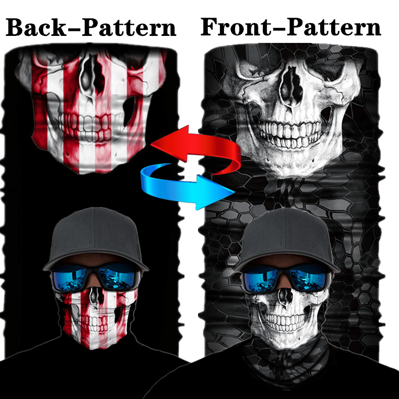 Multifunctional Printed Bandana Scarf Seamless Face Mask - Temu