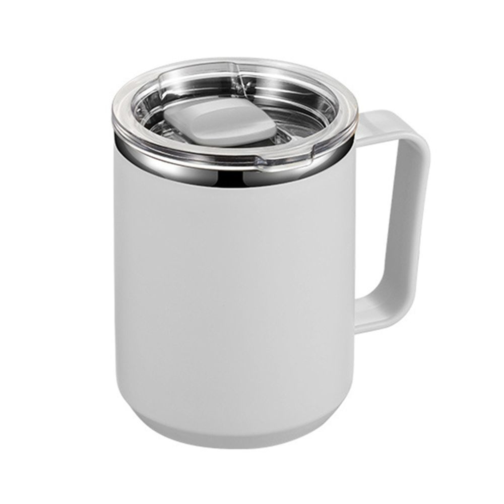 Stainless Steel Cups With Lid, 304 Stainless Steel Tumblers Durable Coffee  Mug With Splash Proof Sliding Lid, Drink With Lid Open, Non-insulated Mug,without  Straw - Temu