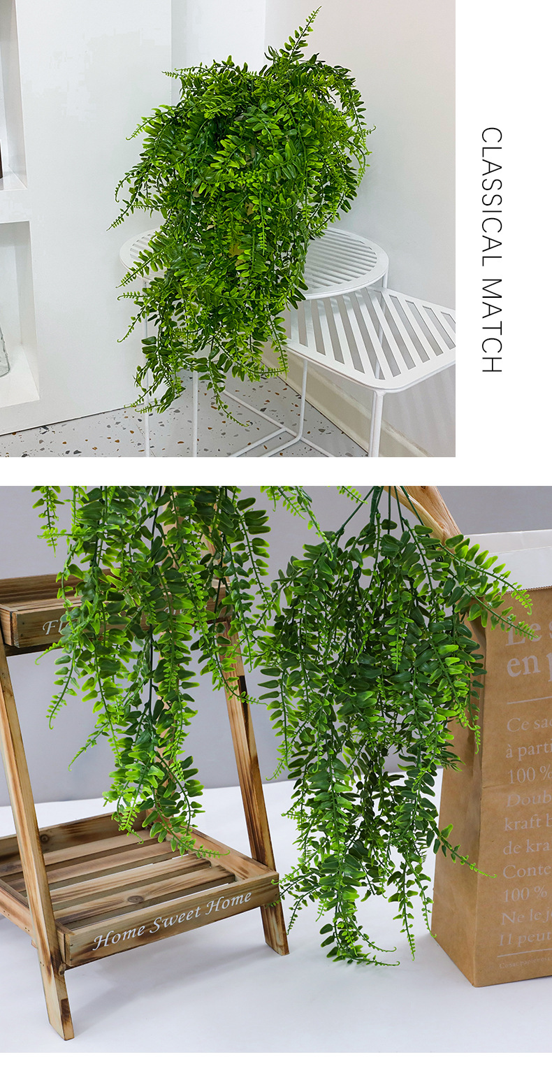 Artificial Reptile Plants Hanging Fake Vine Artificial Grass Temu New