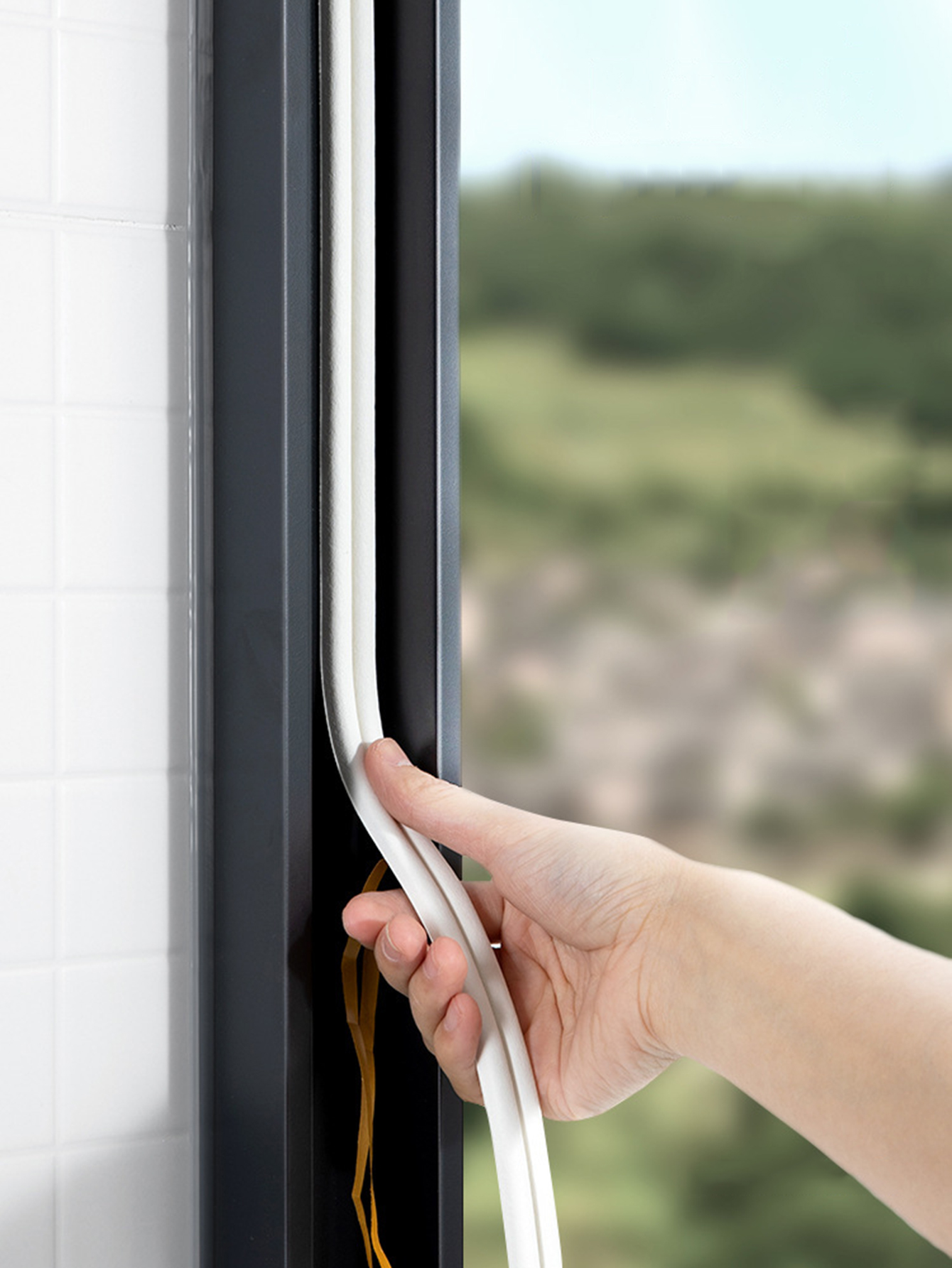 Windproof Door Window Seal Strip Prevents Air Leaks Crevices Temu