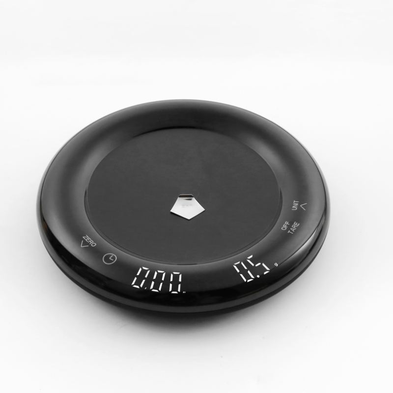 Digital Coffee Scale with Timer Espresso Scale LED Hidden Screen USB  Recharge