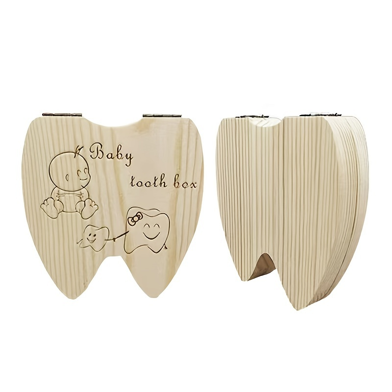 

Children's Baby Teeth Box, Baby Teeth Souvenir Storage Box For Birthday Gift