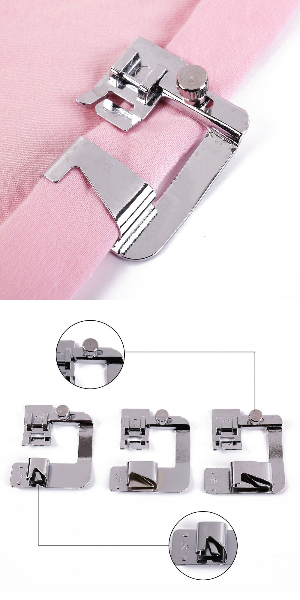 Presser Foot Accessories Sewing Machines Press Foot Material - Temu United