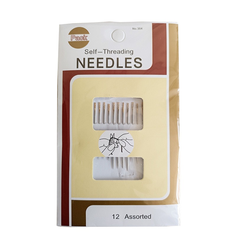 Multi-size Side Opening Self Threading Needle Set (12pcs) – Al