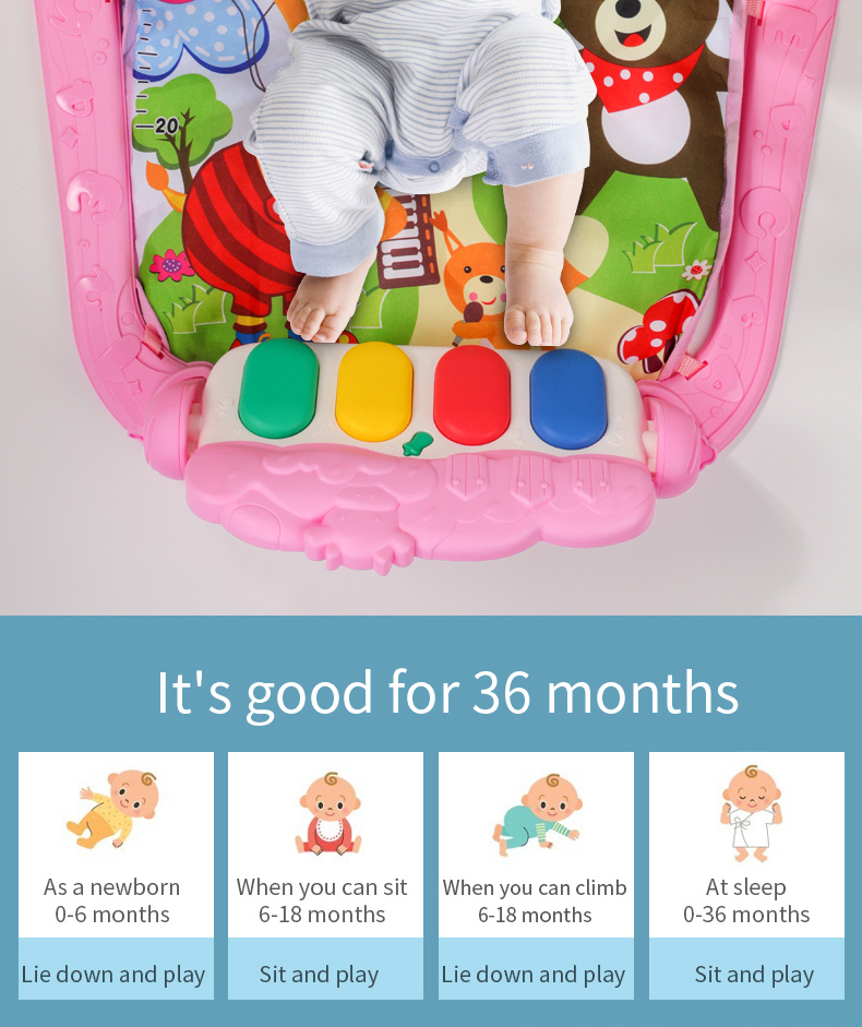 Musical Baby Play Gym, Suitable For 6 to 36 Months